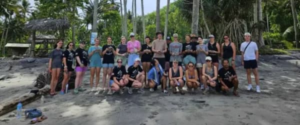 I nostri partecipanti al progetto ambientale di Nusa Penida, a Bali!
