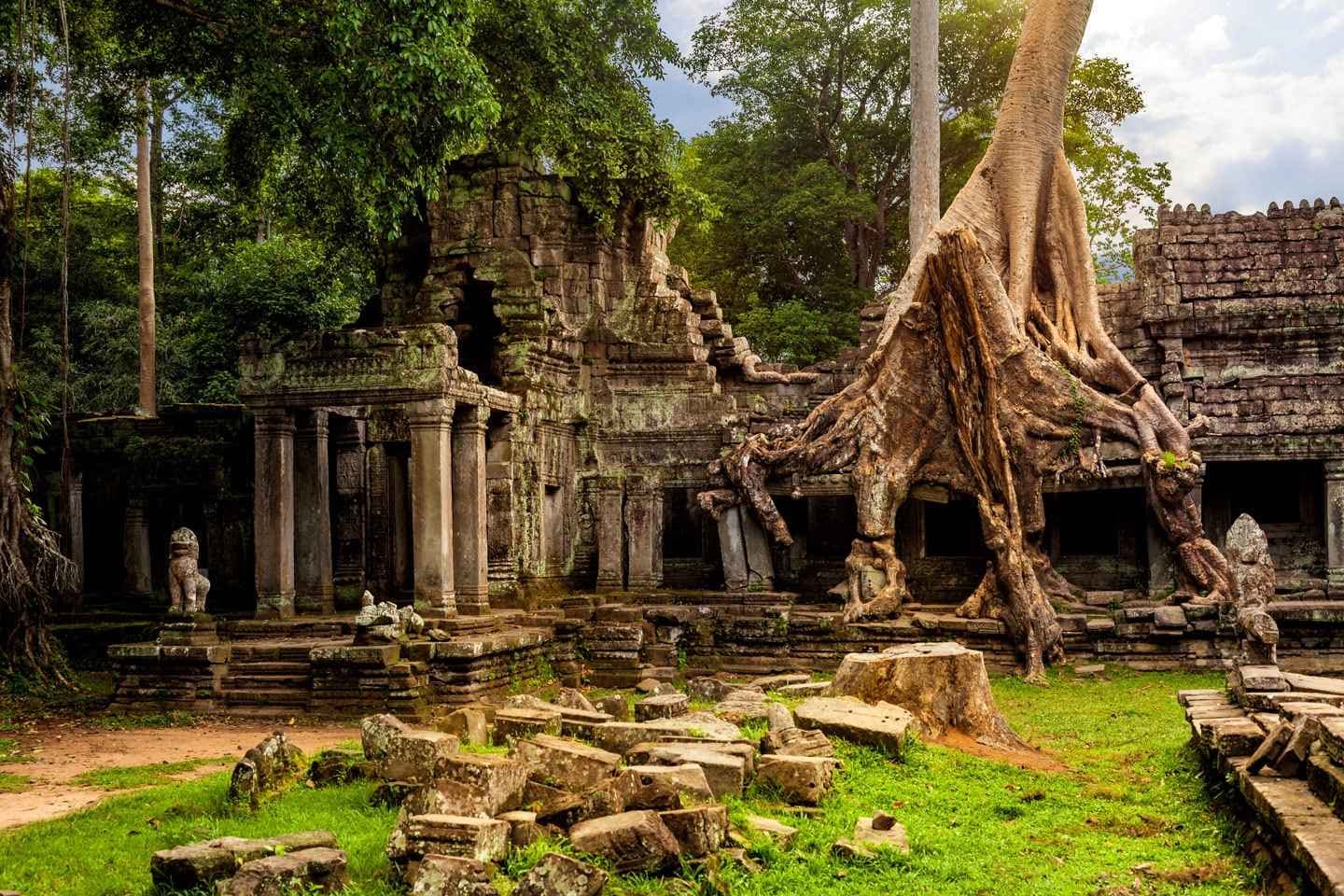 Visita ai templi di Angkor Wat