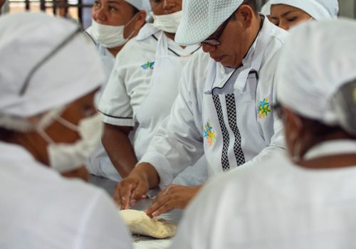 Bakery class with the parents 3