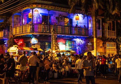 Cartagena walking street