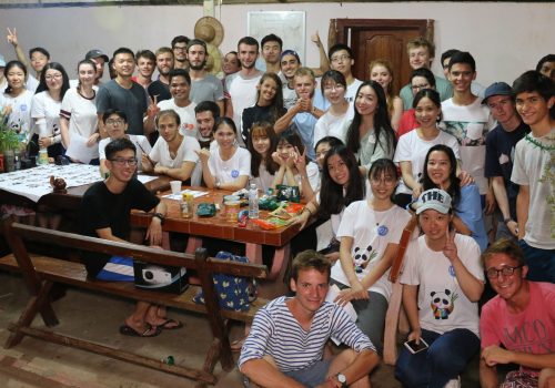 _Group photo of participant at accommodation