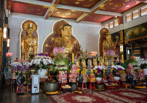 Praying place in the Temple