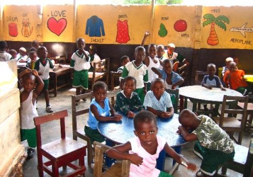 Students in the classroom