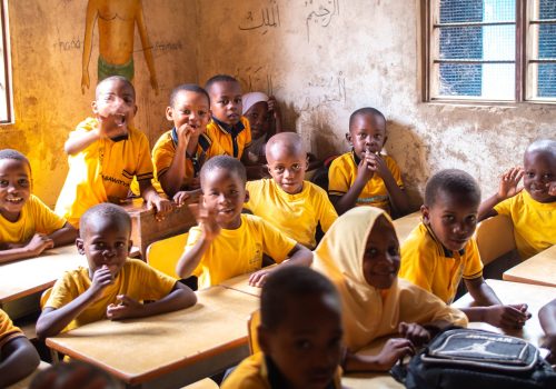 Students sit on their desk (11)
