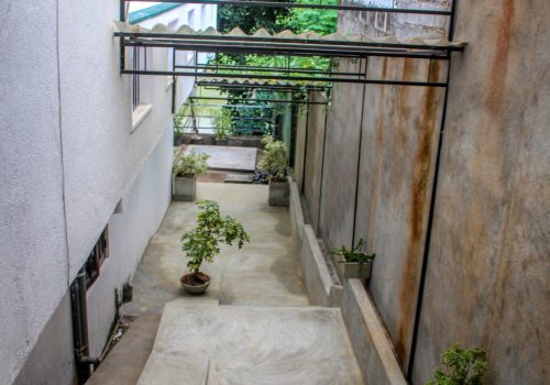 Walkaway to the garden